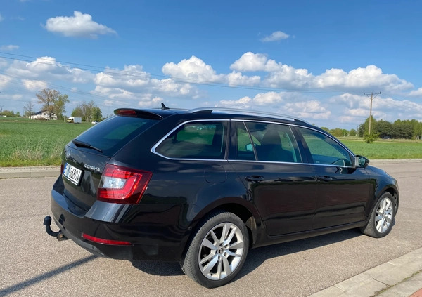 Skoda Octavia cena 49999 przebieg: 187000, rok produkcji 2017 z Łapy małe 277